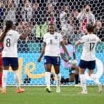 Kadidiatou Diani aus Frankreich, Mitte, feiert ein Tor mit ihren Mannschaftskameraden während des Fußballspiels der FIFA Frauen-Weltmeisterschaft 2023 zwischen Panama und Frankreich im Sydney Football Stadium in Sydney, Mittwoch, 2. August 2023. Copyright: DAN HIMBRECHTS 20230802001826889068 Imago