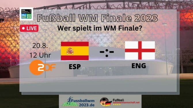 WM 2023 Finale zwischen Spanien und England - Wer wird Frauen-Fußball-Weltmeister 2023?