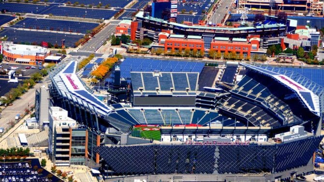 Lincoln Financial Field in Philadelphia - hier spielt Deutschland gegen Mexiko am 18.10.2023 (Copyright depositphotos.com)