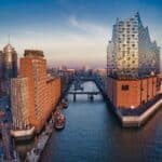 In der Elbphilarmonie Hamburg wird die EM Gruppenauslosung am 2.12.2023 stattfinden (Copyright depositphotos.com)