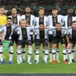 Die deutsche Fußballnationalmannschaft posiert für ein Mannschaftsfoto vor dem Fußball-Länderspiel zwischen Österreich und Deutschland in Wien, Österreich, am 21. November 2023. (Foto: Joe Klamar / AFP)