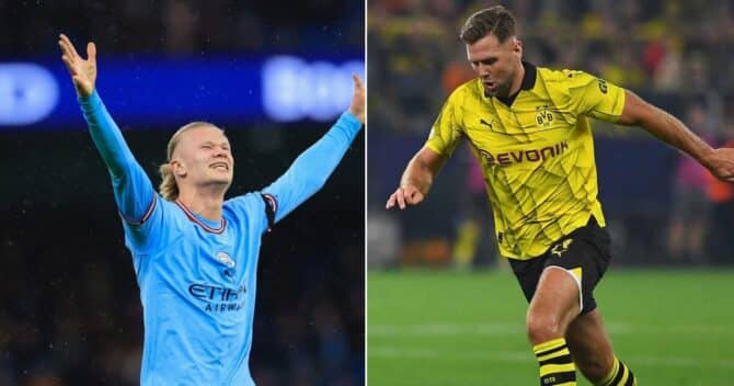 Manchester City gegen Leipzig und der BVB heute in der Champions League (Foto AFP/Deposit)