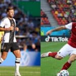 Duell der Torjäger heute Abend in Wien: Niclas Füllkrug und Marco Arnautovic (Foto AFP/Depositphotos)