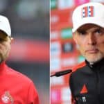 Fußball heute FC Bayern - 1. FC Köln : Tuchels Kritik des Spielplans nach der Länderspielpause - Baumgartner und Tuchel (Foto Depositphotos)