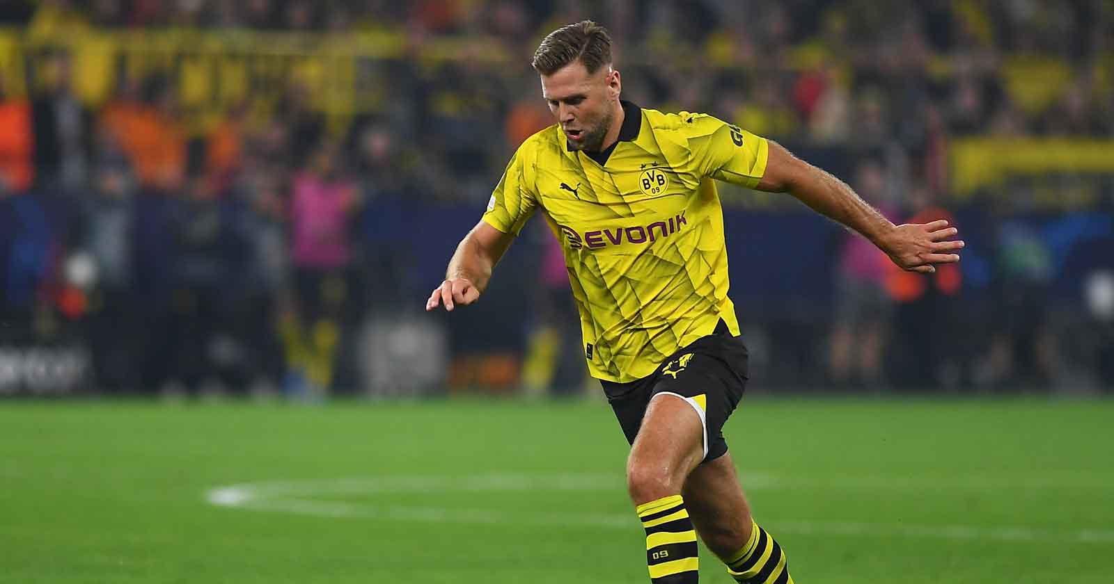 Niclas Füllkrug am 04.10.23 in der UEFA Champion League gegen den AC Milan im SIGNAL IDUNA PARK (Copyright depositphotos.com)