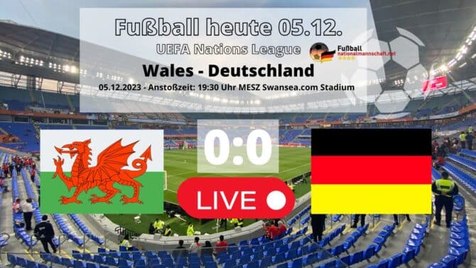Frauenfußball heute live ARD Livestream * Länderspiel Frauen * 0:0 Deutschland vs Wales