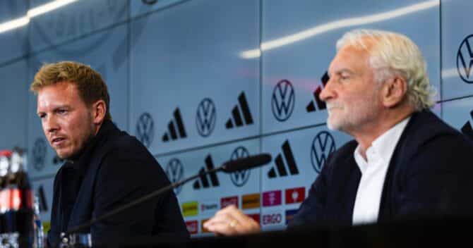 Nagelsmann und Völler blicken auf die EM 2024 (Foto DFB Copyright)