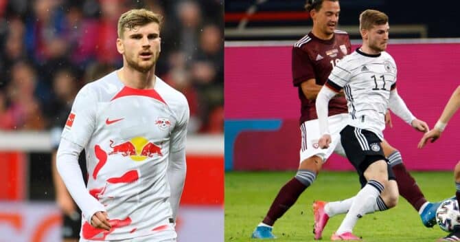 Leipzig Winter-Leihe von Nationalspieler Timo Werner möglich (Foto Deposit/AFP)