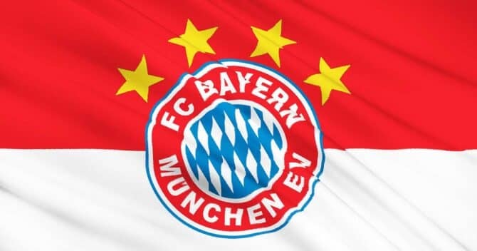Fahne des FC Bayern München, Deutscher Rekordmeister