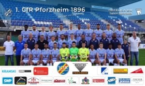 Stanley Ratifo (oben links) vom CfR Pforzheim