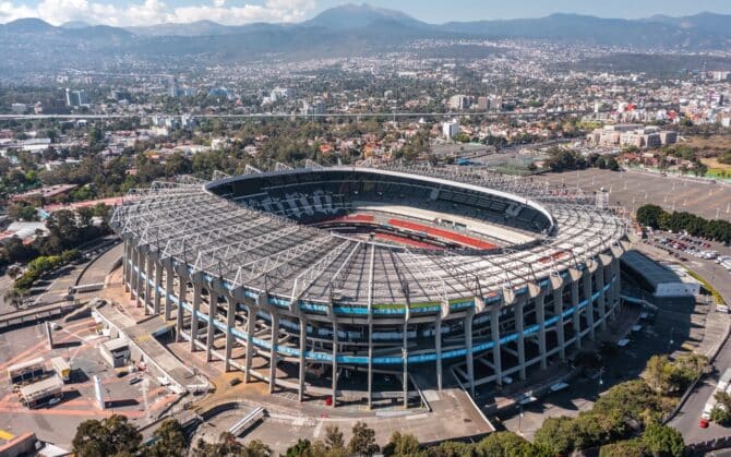Im Aztekenstadion von Mexiko City wird die WM 2026 stattfinden!