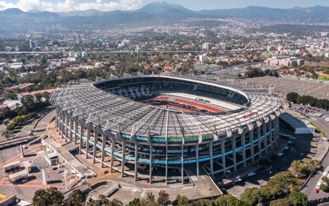 Mexico City: Aztekenstadion Stadium