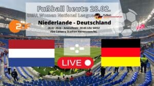 Frauen Fußball Länderspiel: Deutschland - Niederlande * Olympiateilnahme?