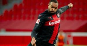 Leverkusens Last-Minute-Triumph: Der Traum vom Pokal lebt weiter! Nationalspieler Jonathan Tah mit seinem Last-Minute Tor (Foto Depositphotos.com)