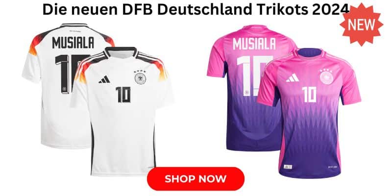 Die neuen DFB Trikot Trikots 2024