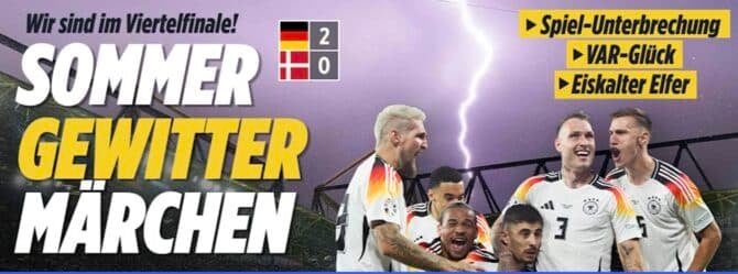 Internationale Pressestimmen zu Deutschland - Dänemark