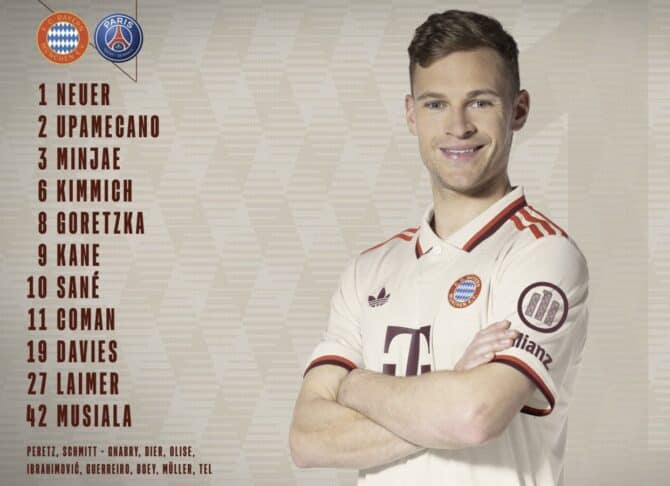 Aufstellungen heute FC Bayern München