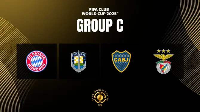 Bayern spielt in der Gruppe C gegen Auckland City FC (NZL), CA Boca Juniors (ARG) und SL Benfica (POR).