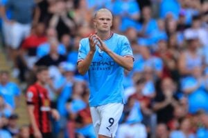 Der Norweger Erling Haaland von Manchester City (Foto Depositphotos.com)