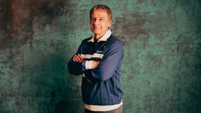 ZDF-Dokumentation FC Hollywood, Jürgen Klinsmann, München 24.04.2024, Foto: Benjamin Zeller
