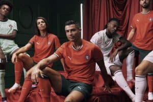 Die neuen Puma Trikots von Portugal