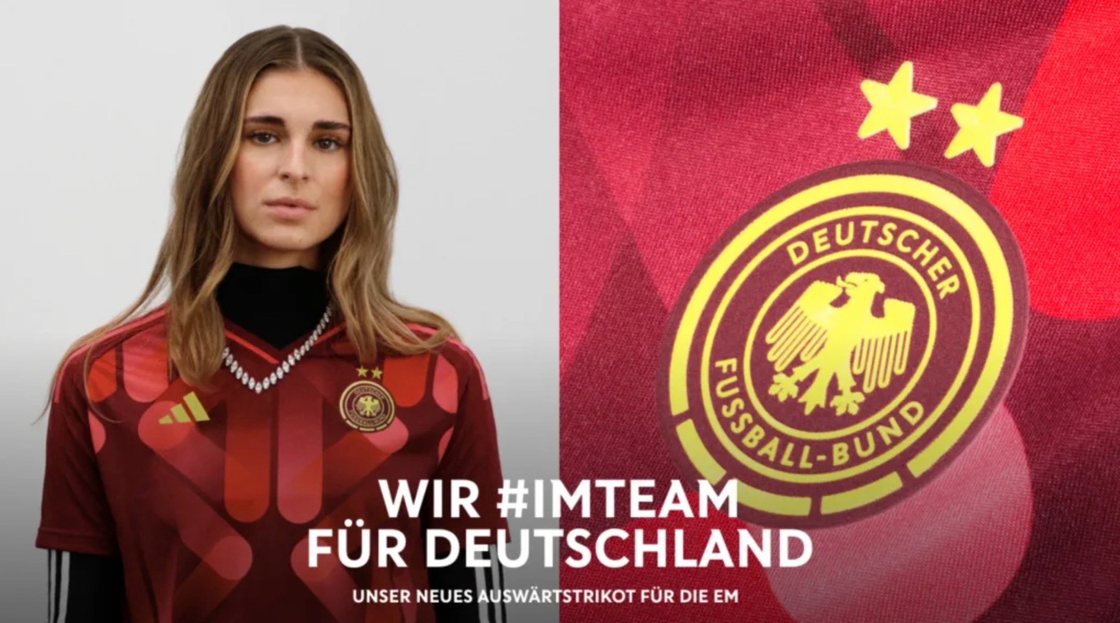 Neues Damen DFB Ausw rtstrikot F r Die Fu ball EM 2025