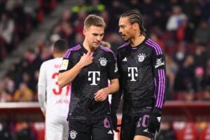 Leroy Sane und Joshua Kimmich vom FC Bayern München (Foto Depositphotos.com)