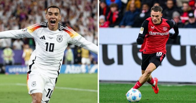 Musiala und Wirtz - deutsches Dreamteam - in der Bundesliga Gegner (Foto Depositphotos.com/AFP)