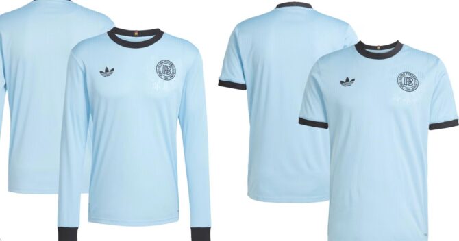 DFB Torwarttrikot in blau - Sepp Maier lässt grüßen!