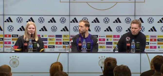 DFB Pressekonferenz 2025 - Oliver Baumann & Julian Nagelsmann