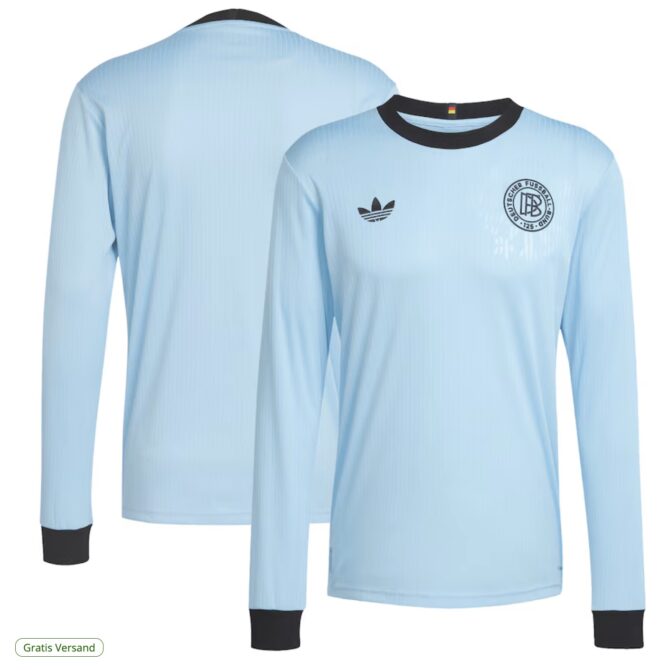 Das neue DFB Sondertrikot als Torwarttrikot in blau