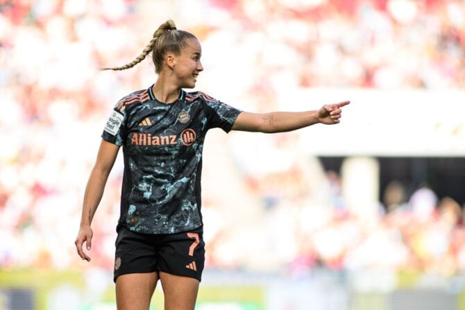 Giulia Gwinn vom FC Bayern München (Foto Depositphotos.com)
