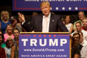 US Präsident Donald Trump freut sich auf die Fußball WM 2026 (Foto Depositphotos.com)