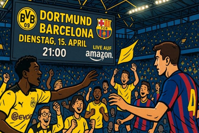 Champions League Aufstellungen * Wann spielt Dortmund gegen Barcelona?