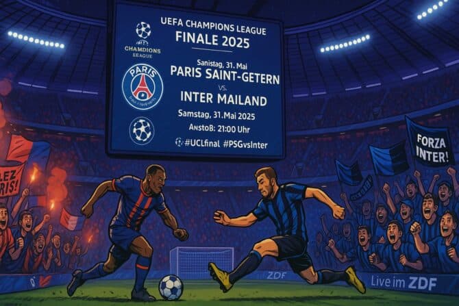 Champions-League-Finale 2025: PSG gegen Inter – Aufstellungen, Taktik und Schlüsselspieler