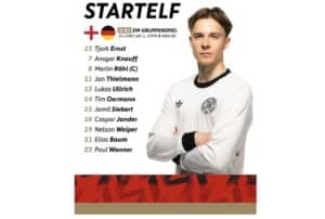 Fußball heute U21-EM: DFB-Team vor Gruppenfinale gegen England – Offizielle Aufstellung