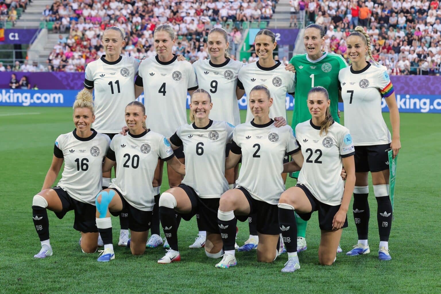 wie haben die deutschen frauen gespielt