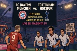 Fußball heute Testspiel: FC Bayern im Härtetest gegen Tottenham
