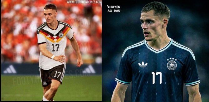 Welches Trikot trägt Deutschland bei der WM 2026? Florian Wirtz zeigt es auf diesen Fotomontagen