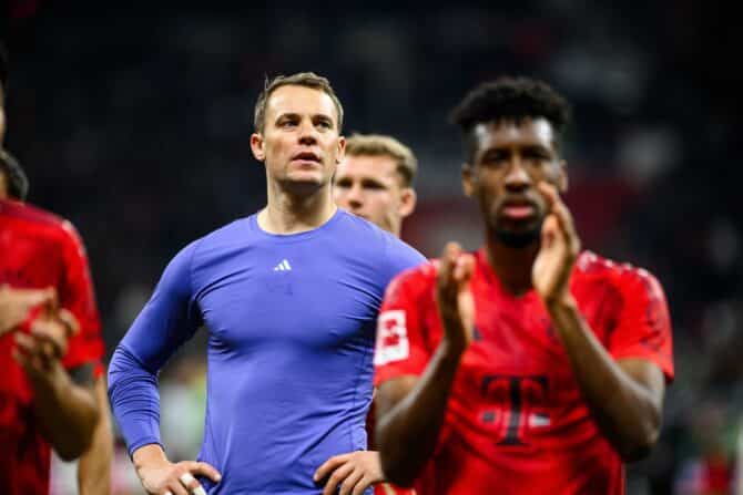 Manuel Neuer vom FC Bayern München _ Wie lange spielt er noch? Foto Depositphotos.com