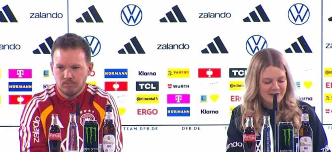 Bundestrainer Nagelsmann in der DFB-Pressekonferenz