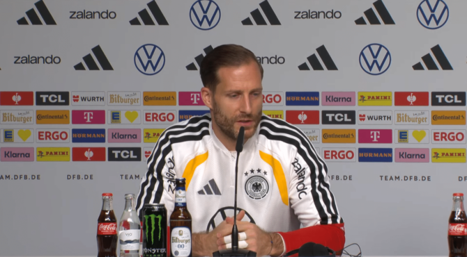 Fußball heute DFB-Pressekonferenz vor Deutschland-Länderspiel gegen die Slowakei