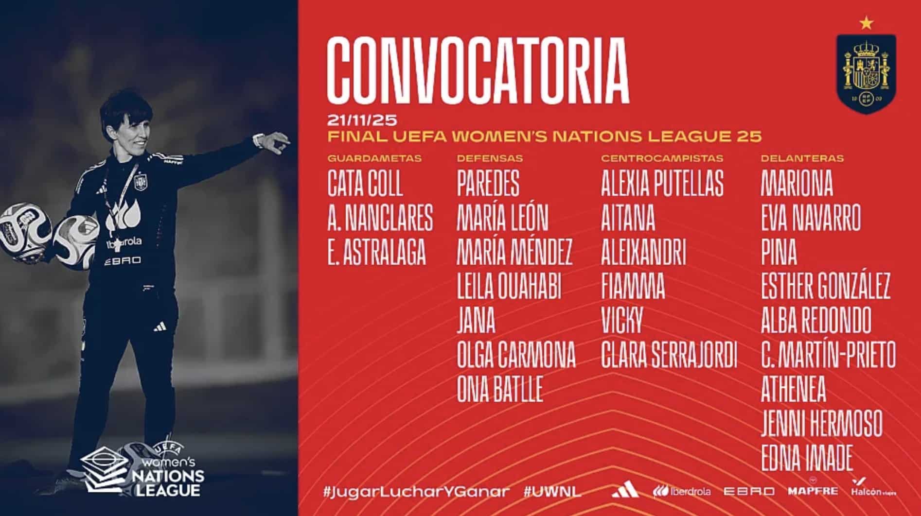 Der komplette Kader Spaniens im Überblick