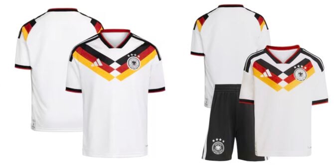 Neues Kinder & Baby DFB Trikot 2026 von adidas - Welche Varianten gibt es?