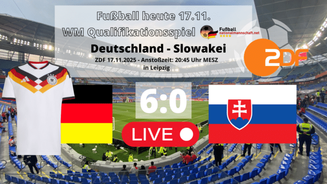 Fußball Länderspiele heute * 6:0 * Wer zeigt das nächste DFB Fußball-Länderspiel im Free-TV?