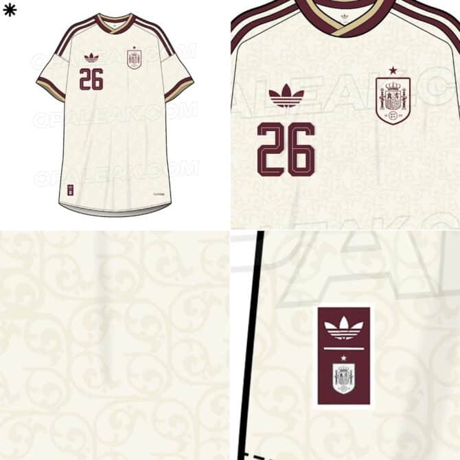 Auswärts-WM-Trikot: Dezente Eleganz in Creme