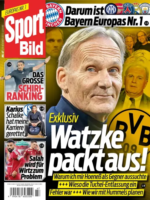 Das Cover der aktuellen SPORT BILD