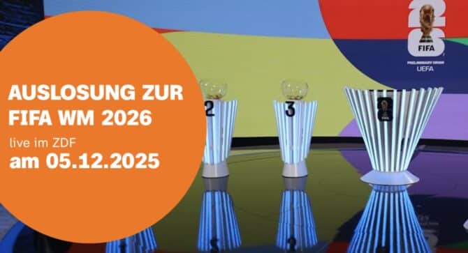 WM-Gruppenauslosung 2026 TV-Übertragung: Wer zeigt die Auslosung im deutschen Free-TV?