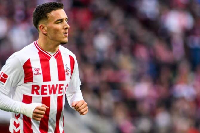 Said El Mala im Trikot des 1.FC Köln im Rhein Energie Stadion (Fotoi Depositphotos.com)