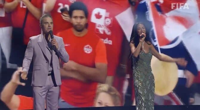 Robbie Williams singt die neue WM 2026 Hymne